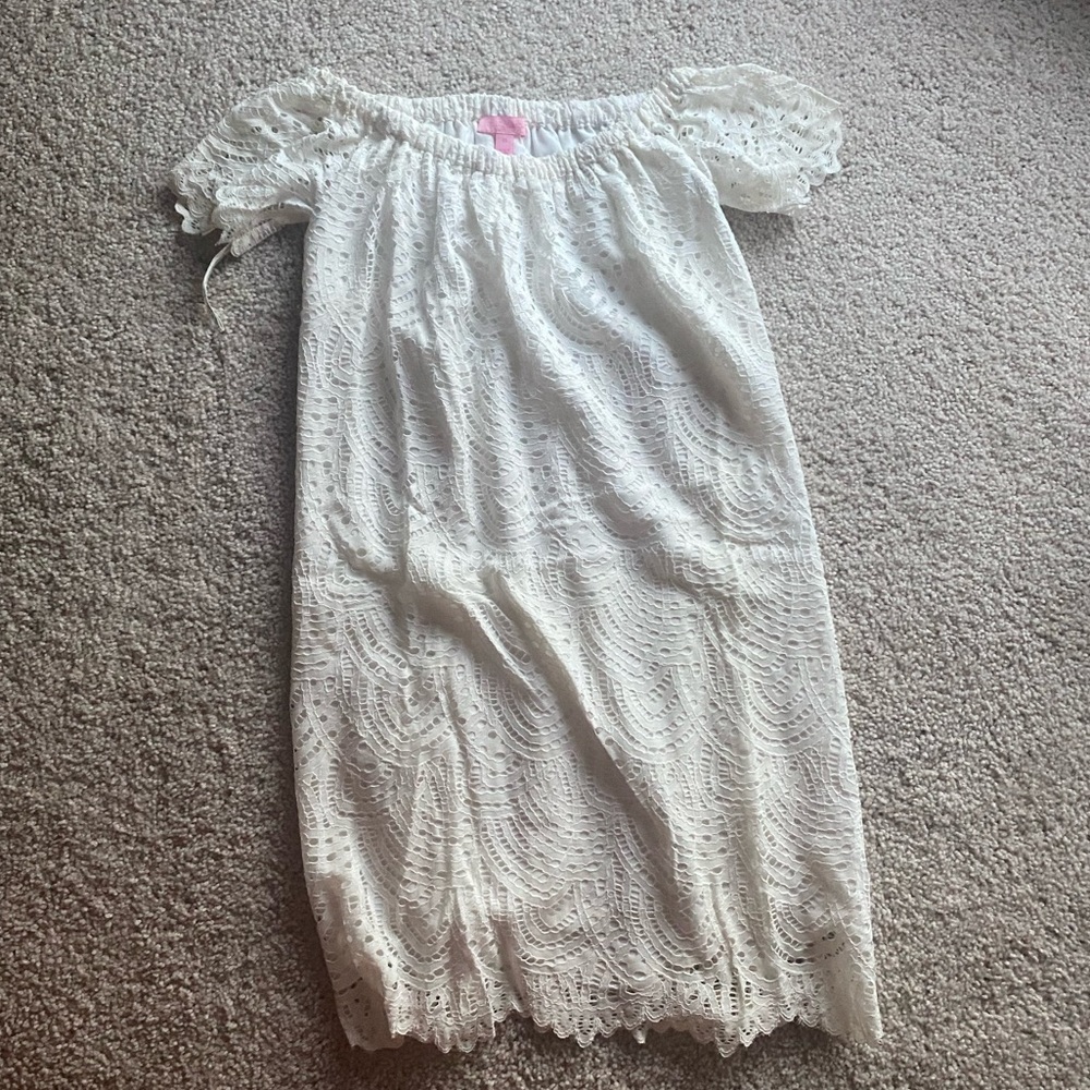 Lace White Lilly Dress
